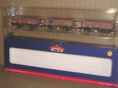 BW0337 Bachmann 38-340 13T high sided steel open wagons excellent used boxed.