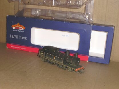 BL0334 Bachmann 31-167 L&Y 2-4-2 tank loco 50795 weathered, excellent used boxed.