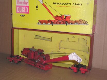 HD4620G Hornby Dublo Gloss breakdown Crane set, good used boxed.