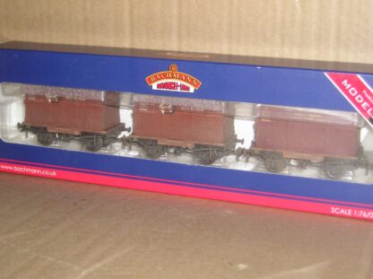 BW0331 Bachmann 37-950Y Conflat wagons and BD containers set of 3, excellent used boxed.