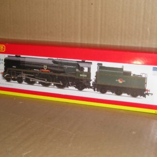 BL0325 Hornby R2708 West Country class loco 34008 "Padstow" excellent used boxed.