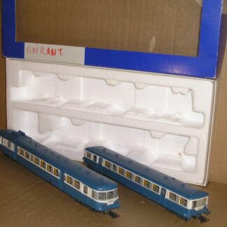 ED0117s Roco 43076 French SNCF X2879 railcar & trailer DCC Sound fitted excellent boxed.