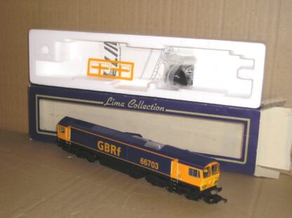BL0320 Lima 4966 GBRf class 66703 excellent used boxed.