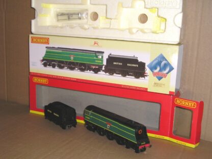 BL0316 Hornby R2685 West Country class loco 34006 Bude excellent used boxed.
