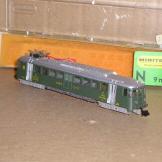 ED0116 Lima "N" Swiss SBB RBe4/4 railcar good/excellent used in wrong box.