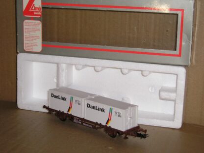 EW0656 Lima 2845? Denmark DSB container wagon, used/unused? boxed.