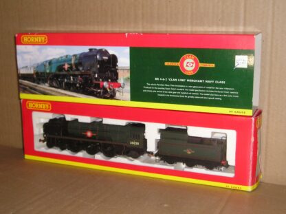 BL0302 Hornby R2169 BR(SR) Merchant Navy 35028 excellent used boxed.