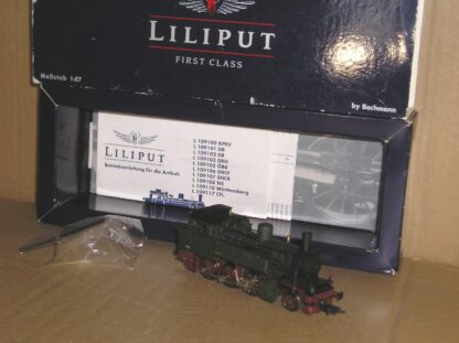 EL0320 "HO" Liliput L109100 German KPEV T9 2-6-0, excellent used boxed.