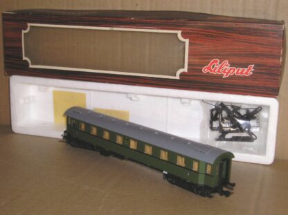 EC0625 Liliput 844 02 German DR B4ü coach excellent used boxed.