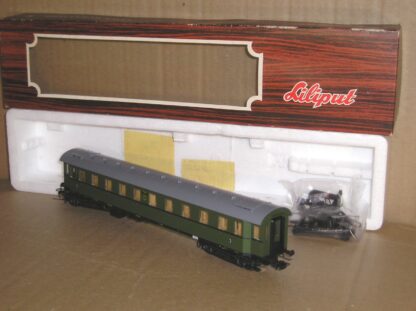 EC0624 Liliput 843 02 German DR C4ü coach excellent used boxed.