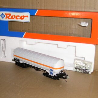 EW0647 Roco 46200 German DB "EC" bogie tanker wagon, excellent used boxed, 025-7
