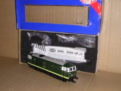 BL0265 Heljan 3505 class 35 D7009 BR green, excellent boxed.