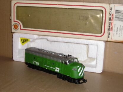 NAL0090 Bachmann 61503? BN Burlington Northern loco F9 9710, good/excellent boxed.