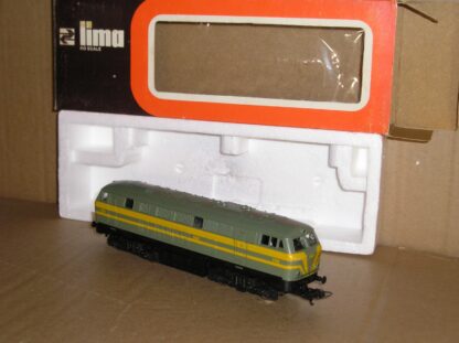 EL0306 "HO" Lima 8063? Spain RENFE loco #2156 excellent/near mint used boxed.