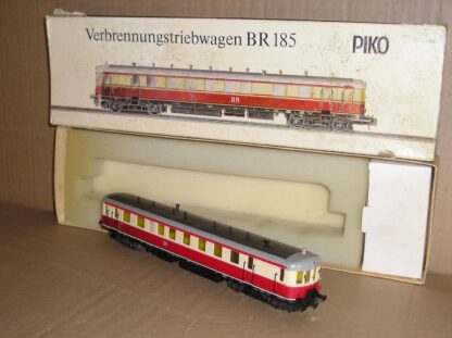 ED0111 Piko German DR BR185 diesel railcar, good/excellent used boxed.