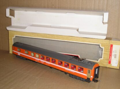 EC0990 Liliput 88051? (or 85174?) Swiss SBB Restaurant orange, excellent used boxed.