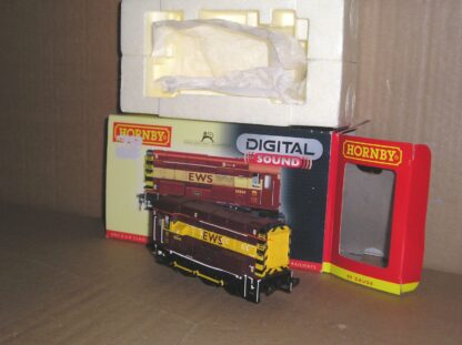 BL0264 Hornby R2902XS class 08 08844 EWS shunter sound fitted, excellent boxed.