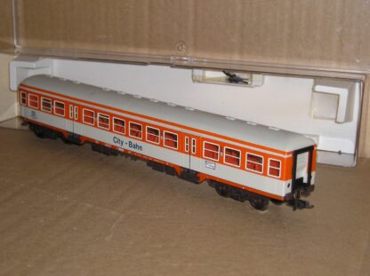 EC0961 Fleischmann 5125 German DB City-Bahn 2nd class coach, excellent used boxed.