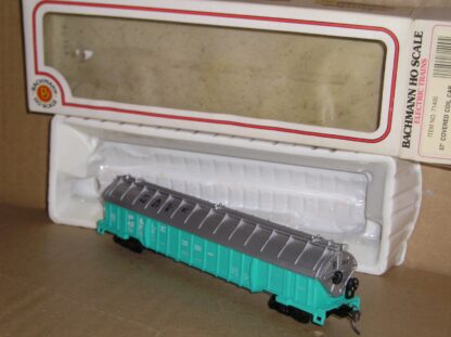 NAW0264 "HO" Bachmann 71400 57' covered coil car P&LE, excellent used boxed.