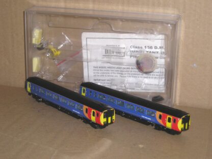 BD0138 "N" Dapol ND-097A class 156 East Midlands livery DCC fitted.