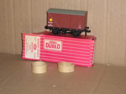 HD4301 Hornby Dublo Yellow Spot Banana Van excellent used/unused? boxed.