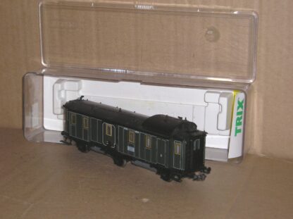 EC0860 Trix 23016? German K Bay Sts baggage Pü16402 excellent used boxed.