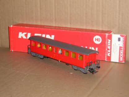 EC0769 Kleinbahn ex SBB Seetalbahn coach, Dampfbahn Bern, excellent used boxed.