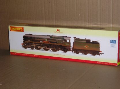 BL0204 Hornby R2584 rebuilt WC/BB 34003 Plymouth, excellent used boxed.