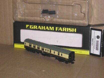 BC0633 "N" Graham Farish 374-189B BR(W) Mk1 BSK brake second corridor excellent used boxed.