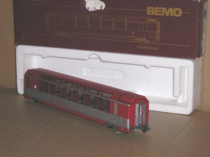 NG0047 "HOm" Bemo 3288 501 BVZ Panoramic coach AS2011 excellent used boxed.