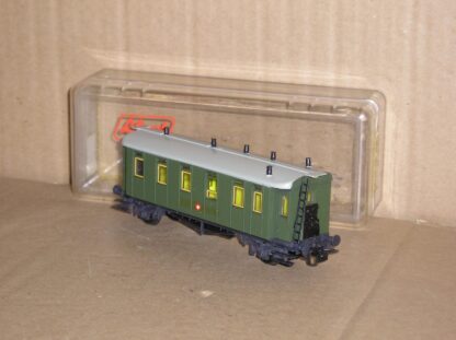 EC0701 "HO" Liliput Swiss SBB 4 wheel old timer coach excellent used boxed.