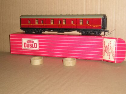 HD4075-4 Hornby Dublo 4075 passenger full brake E81312.